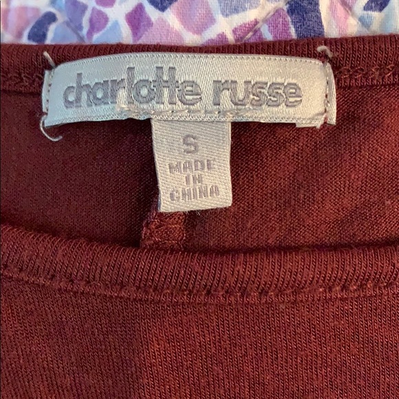 Maroon Tee - Picture 2 of 2